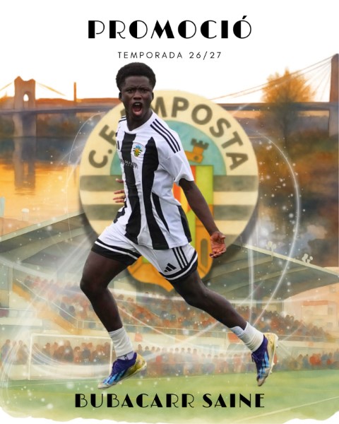 PROMOCI� JUVENIL. Temporada 2026 -2027: BUBACARR SAINE "BUBA": davanter
